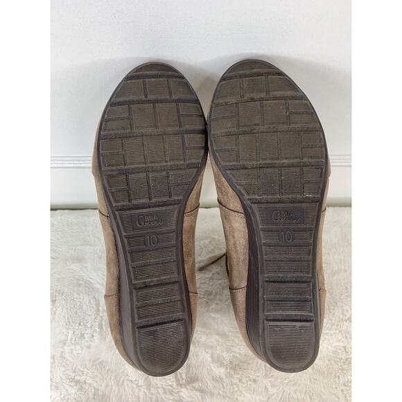 MIA Womens Amore Sarah Ankle Bootie Size 10M Brown Suede - Picture 9 of 10